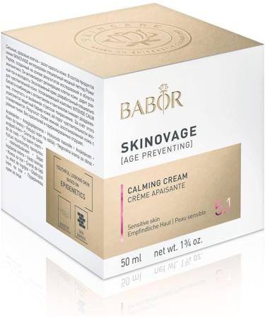 BABOR SKINOVAGE Calming Cream soothing face treatment reduces irritation & redness fragrance free for sensitive skin 50ml - Buy Online on GoSupps.com