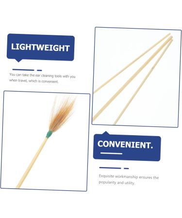Healeved 5sets Bamboo Ear Cleaning Tools Ear Wax Remover Sticks Cleaning Accessory Picker - Buy Online on GoSupps.com