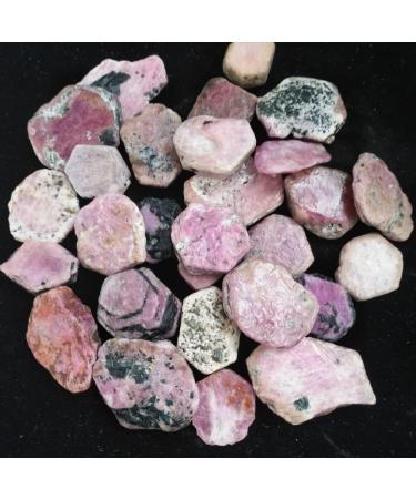 Home Natural Red Corundum Crystal Rough Specimen Natural Stones and Minerals - Buy Online on GoSupps.com