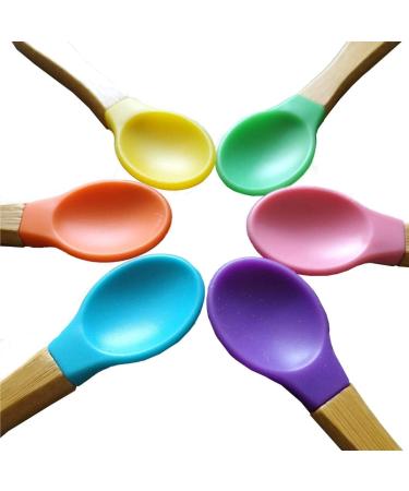 Love Earth Bamboo Baby Weaning Set - Eco-Friendly 5 Piece Set for Babies 3 Months to 6 Years (Purple) - Buy Online on GoSupps.com