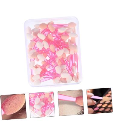 Mipcase 50pcs Double Ended Eyeshadow Brush Eye Shadow Makeup Brush Woman Makeup Tools Plastic Rod Girl - Buy Online on GoSupps.com