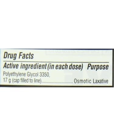 MiraLAX Laxative Powder 1.11lb for Gentle Constipation Relief - 30 Dose Polyethylene Glycol 3350 - Dr. Recommended Brand - Stimulant-Free - Softens Stool - Red - Pack of 1 - Buy Online on GoSupps.com