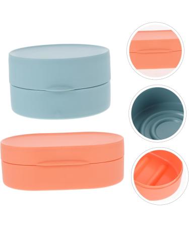 Ciieeo 10 Pcs Boxes Soap Box Soap Case Holder Soap Storage Holder Simple Soap Holder Soap Draining Dish Kitchen Sponge Holder Soap Organizer Bar Sinks Abs Travel Holiday Necessities Seal - Buy Online on GoSupps.com