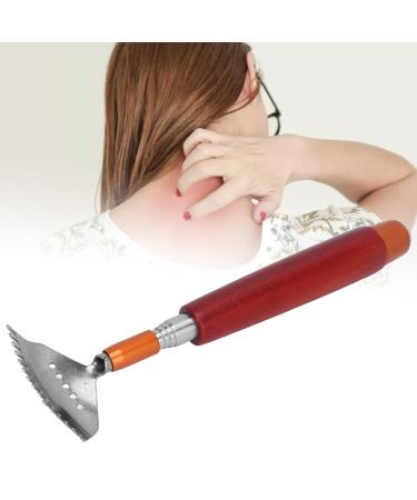 Telescopic back scratch extendable back scratch made of high -quality stainless steel pull -out scratch for the head and back scratch -hand back massage 51cm range