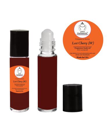 ZEKA PARFUMERIE Lost Cherry (W) Alcohol-Free Fragrance Body Oil for Women Long-Lasting Roll-On 1/3 fl oz (10 ml) - Buy Online on GoSupps.com