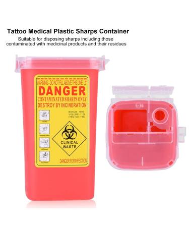 1L Sharps Disposal Container - Home Use Needle Disposal Container - Buy Online on GoSupps.com