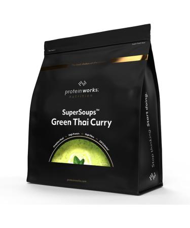 Protein Works - Super Soups Thai Green Curry Instant Soup Under 230 Calories Nutritious Meal in Under 5 - Buy Online on GoSupps.com