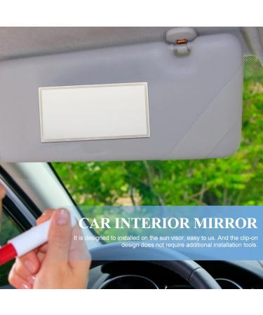minkissy Decorative Auto Shading Automobile Make Cm Rearview Cosmetic Car Accessories Sun Mirror Vehicle Makeup Portable Interior Vanity Backseat for Sun- Visor Sun-shading X. Up Xmm As Shown 1 11x6.5cm - Buy Online on GoSupps.com