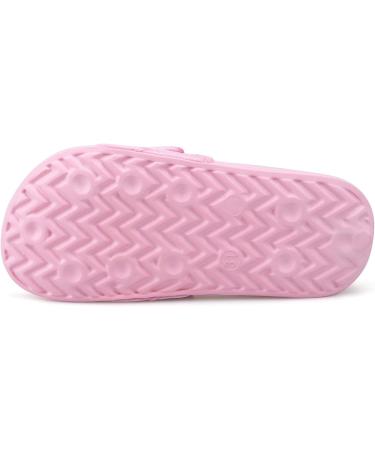 Minbeit Pink Kids Beach Slippers - Slip-Proof Summer Bathing Shoes for Boys & Girls EU Size 35 - Buy Online on GoSupps.com
