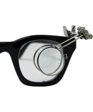 Quality Optics USA 2 Lens Clip-On Eye Loupe Magnifier - Magnifying Glass - Buy Online on GoSupps.com