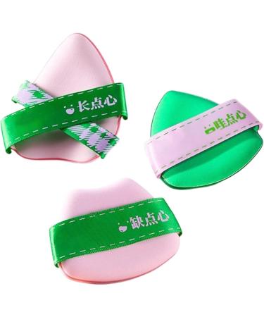 Powder Puff For Face Powder - High-Density Flexible Blender Sponge Cosmetic Foundation Applicator Soft Triangle Face Puff For Wet And Dry Use Beauty Makeup Tools - Buy Online on GoSupps.com
