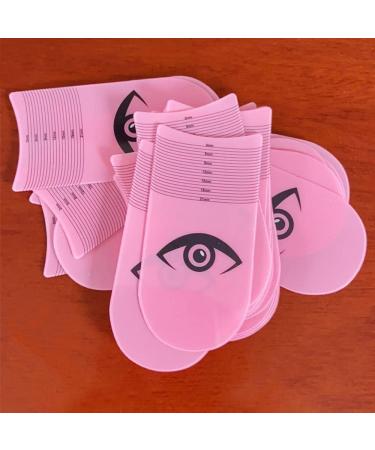 3Pcs Pink Eyelash Ruler Eyelash Stencils Ruler for Measure Eyelashes Length Curling Degree Ruler Eyebrow Lash Measuring Tool Beauty Tools Eyes Makeup Brushes and Tools Eyes - Buy Online on GoSupps.com