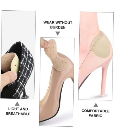 Shop Healvian 6 Pairs Anti-Wear Heel Stickers for Women - Cushioned Gel Heel Pads & Inserts for High Heels & Sneakers - Sweat Absorbing Comfort - Buy Online on GoSupps.com