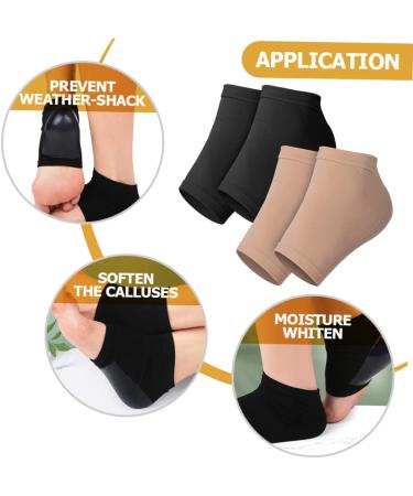 GLEAVI 10 Pairs Anti-Rip Heel Socks - Reusable Foot Support & Protector for Outdoor Use | Washable & Portable Heel Sleeves - Buy Online on GoSupps.com