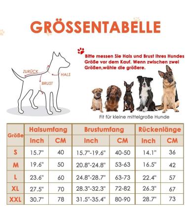 Slowton Winter Dog Coat | Waterproof & Adjustable Outdoor Jacket for Small & Medium Dogs - Warm Polar Fleece with Turtleneck Scarf & Reflective Stripes (Size S Blue) - Buy Online on GoSupps.com