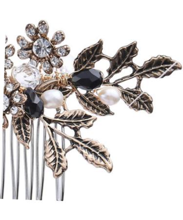 Housoutil 1pc Metal Hair Comb Hair Comb Hair Comb Retro Hair Comb Pearl Hair Comb Alloy Comb Pearl Comb Bridal Hair Comb Pearl Headpiece Tiara S870 Hand Made Wedding Accessories - Buy Online on GoSupps.com