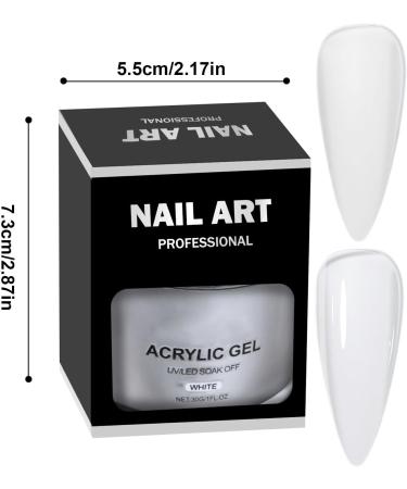 Poly Nail Gel 30g Nail Strengthening Gel | Smooth Extension Hardener For Beginners Home Women - Buy Online on GoSupps.com