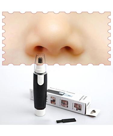 SEIWEI Nose Hair Trimmer with Rotary Blades Ear and Nose Hair Clipper Portable Painless Facial Hair Trimming Tool for Home Travel - Buy Online on GoSupps.com
