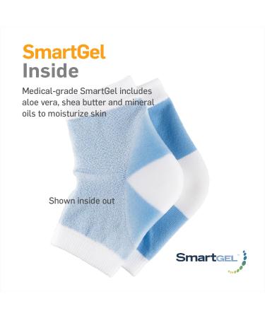 NatraCure Intensive Moisturizing Gel Heel Sleeves - Blue (1 Pair) - Buy Online on GoSupps.com