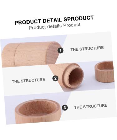 Didiseaon 1pc Lipstick Tube Makeup Samples Wood Lip Gloss Holder Natural Lipstick Blush Makeup Lip Balm Tube for Refilling Pearlescent Lipstick Stand Light the Light Plastic - Buy Online on GoSupps.com