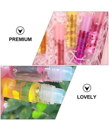6 STK Fruity Lip Balm - Transparent Moisturizing Lip Protection & Ice Lipstick | Colorless Lip Gloss & Pomade for Soft Lips - Buy Online on GoSupps.com