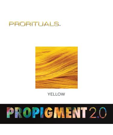 Prorituals ProPigment 2.0 Bright & Bold Direct Dye - Yellow Hair Color Cream | Long-Lasting Vibrant Shine | 4oz Professional Hair Dye for Soft Silky Finish - International Shipping Available - Buy Online on GoSupps.com
