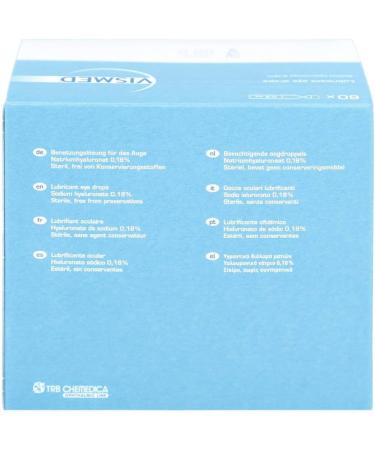 Buy Vismed Disposable Doses 60x0.3 ml - Fast International Shipping & Relief for Dry Eyes - Buy Online on GoSupps.com