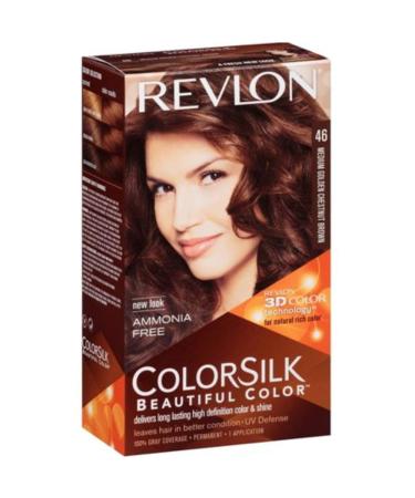Revlon Colorsilk Beautiful Color Medium Golden Chestnut Brown 46 1 ea