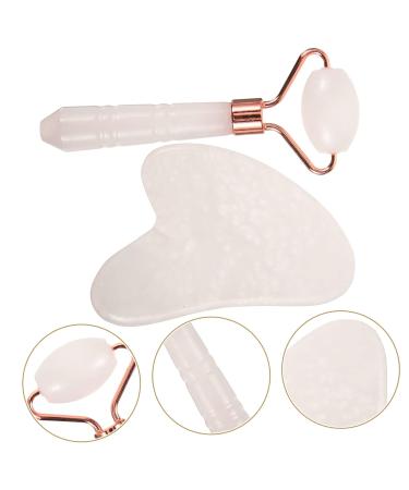 Orfofe Jade Skincare Set - Natural Gua Sha Facial Tools for Men & Women | Premium Stone Beauty Kit - Buy Online on GoSupps.com