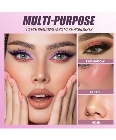 Palette de fards paupi res 24 couleurs tons chauds mats scintillants marron brillant imperm able nacr paillettes tons terrestres longue tenue portable marron chaud - Buy Online on GoSupps.com
