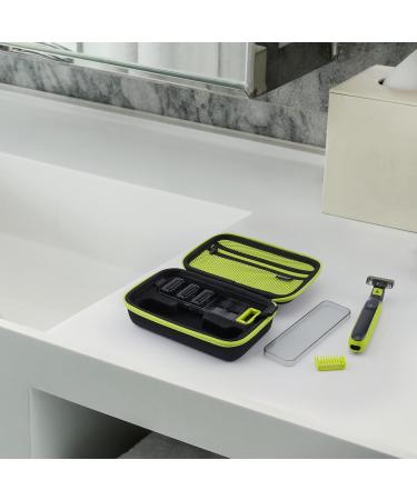 Yinke Shaver Stand with Guide Comb Body Skin for OneBlade & One Blade Pro QP2520 QP2530 QP2620 QP2630 Face Hair Clippers Beard Trimmer Replacement Pack Kit (Oneblade case) 1 Count combs case + case - Buy Online on GoSupps.com