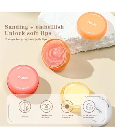 Natural Moisturizing Lip Mask - Milk Cream Lip Peeling Treatment for Dry Cracked Lips - 1 Piece - Buy Online on GoSupps.com
