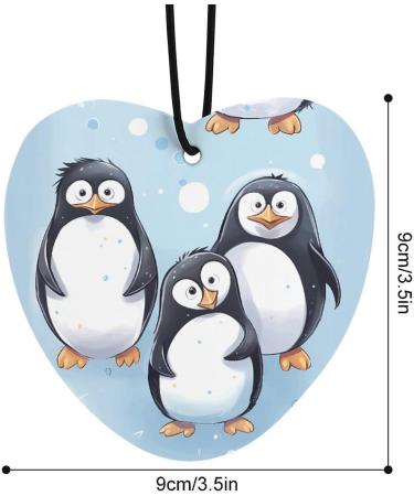 5 Pcs Car Air Fresheners Hanging Air Freshener Cute Penguins Hanging Scented Cards Fragrance Scented Cards for Car Car Aromatherapy Tablets for Car - Buy Online on GoSupps.com