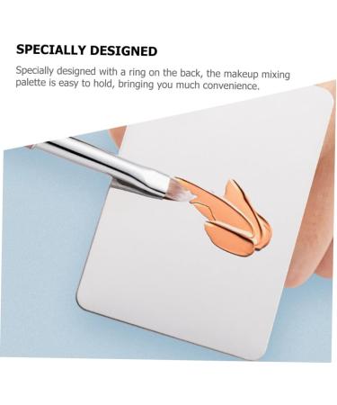 Palette de M lange Cosm tique Acier Inoxydable avec Spatule pour Fond de Teint Correcteur et Pigments Kit Professionnel pour Maquillage Nail Art et Usage Personnel - Buy Online on GoSupps.com