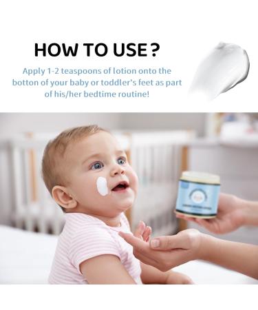 LUusmm Magnesium Lotion for Kids - Organic Magnesium Lotion for Babies - Soothing Relief & Relaxation - Topical Magnesium Cream Calms Children at Bedtime & Night - Without Melatonin (4 oz) - Buy Online on GoSupps.com