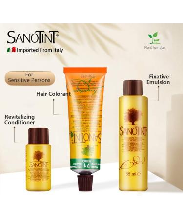 Sanotint Classic Hair Color Imported From Italy (125 ml) (Light Natural Brown) - Buy Online on GoSupps.com