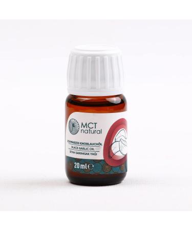 Buy MCT Natural Black Garlic Oil 20ml - 100% Pure Hair Oil for Natural Cosmetics & Hair Loss Solutions - International Shipping Available - Buy Online on GoSupps.com