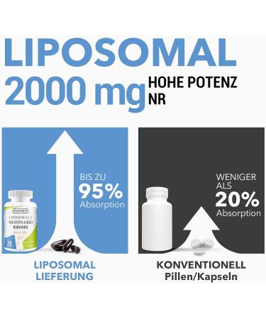 Nicotinamide Riboside Liposomal with TMG and Trans-Pterostilbene - Very Powerful NR Supplement 2000MG Boost NAD+ (60 Count (Pack of 2)) - Buy Online on GoSupps.com