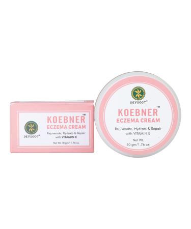 DEVDOOT Koebner Cream for Dry Skin | Rejuvanate | Hydrate & Repair with Vitamin E - 50 gm