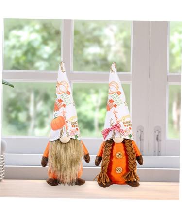 Cabilock Gnome Swedish 1pc Harvest Faceless Doll Decor Halloween Gnome Ornaments Plushie Faceless Gnome Doll Window Reward Assorted Color 1 28x7x6cm - Buy Online on GoSupps.com