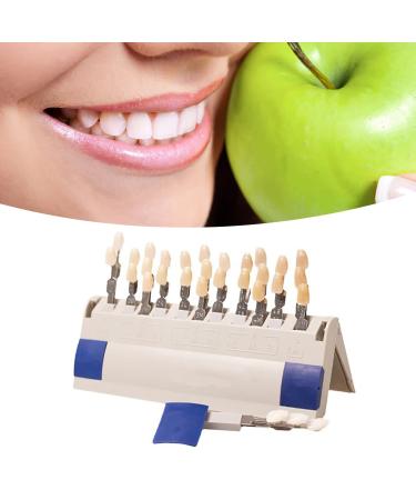Tooth Bleaching Shade Chart Teeth Whitening Shade 29 Colors Comparison Individually Removable Tooth Bleaching Shade Chart