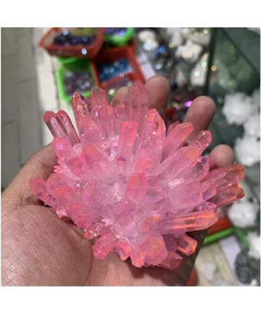 Jukuckv Purple Crystal Clusters - Natural Color Spiritual Support Stunning Shape & Vibrant Crystals for Healing - Buy Online on GoSupps.com