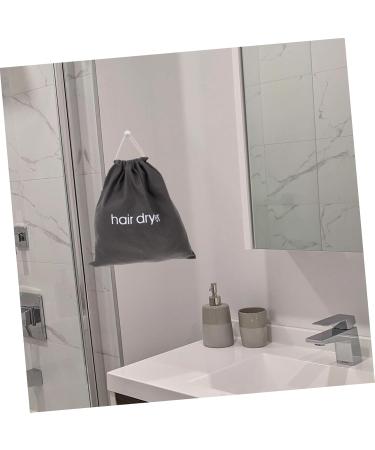 NOLITOY 5 Pcs Hair Dryer Storage Bag Black Backpack Hairdryer Bag for Travel Hair Dryer Cloth Bag Gym Bag - Buy Online on GoSupps.com