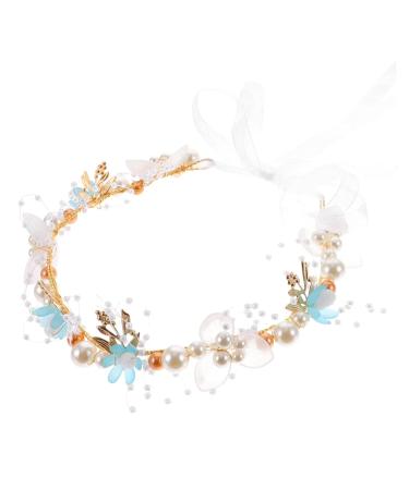 Lifkomes 3-Pack Floral Headband Hair Accessories for Girls | Wedding Flower Girl Headdress & Crown - Buy Online on GoSupps.com