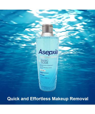 Asepxia Baking Soda Micellar Water Cleanser & Makeup Remover 13.5 Ounce 162 Fl Oz (Pack of 1) - Buy Online on GoSupps.com