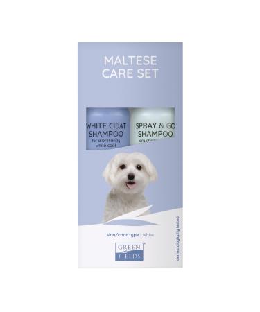Greenfields Pack of 2 Maltese dog shampoos (white fur) 250 ml