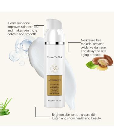Anti-Wrinkle Cream for Women Night Cream Anti-Aging Mask Collagen Cream Hyaluronic Acid Firming Active Plumping Anti-Wrinkle Eye Contour Night Cream Firming And Moisturizing Face Cream (3) - Buy Online on GoSupps.com