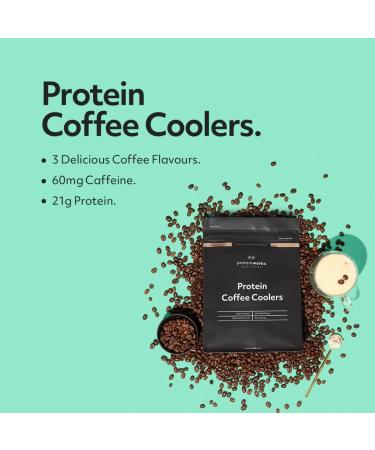 Protein Works Matcha Latte Protein Coffee Coolers | 22g Protein 120mg Caffeine | Coffee Flavoured Shake | 33 Servings | 1kg Pack - Buy Online on GoSupps.com