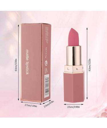 Long-Lasting Waterproof Matte Lipstick for Women | Moisturizing Lip Makeup | No-Fading & Wear-Resistant Formula - 24-Hour Velvet Matte Lip Stain (Shade 03) - Buy Online on GoSupps.com
