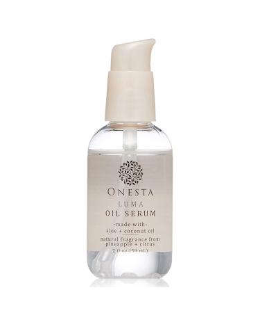 Onesta Hair Care Plant Based Luma Oil Serum for Smooth and Shiny Hair  2 Fl Oz (Pack of 1)